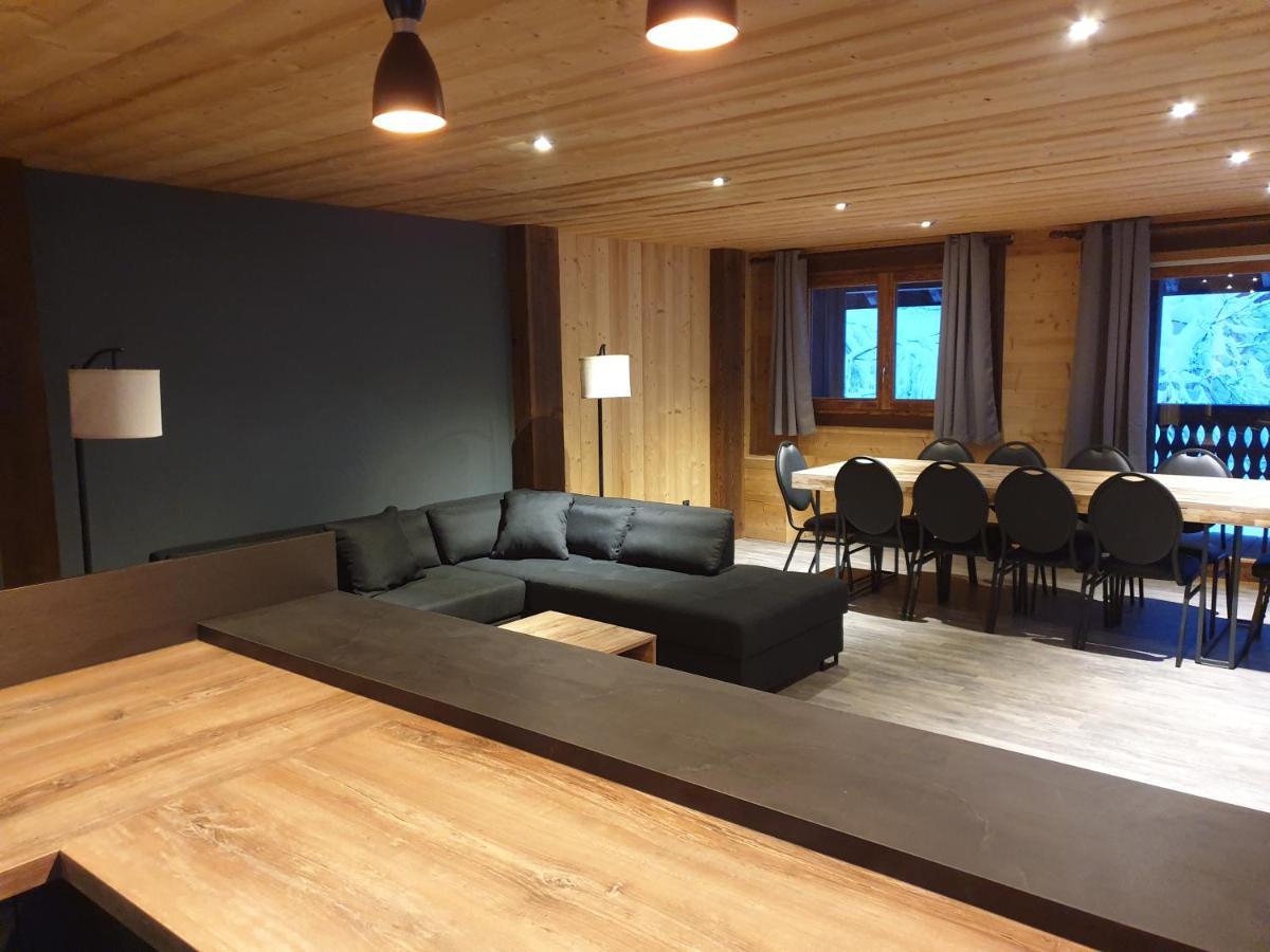 Chalet Les Cerfs Chatel Bagian luar foto