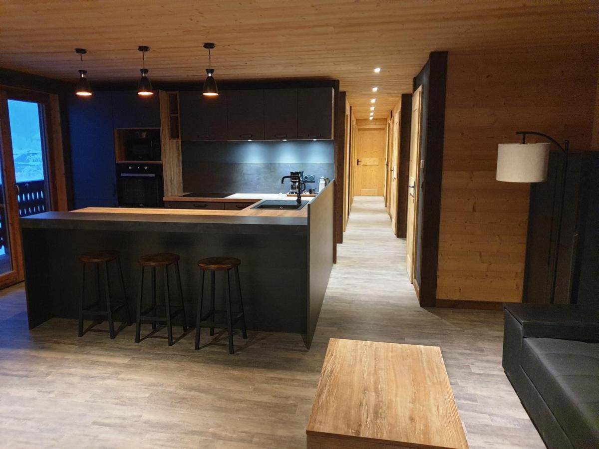 Chalet Les Cerfs Chatel Bagian luar foto