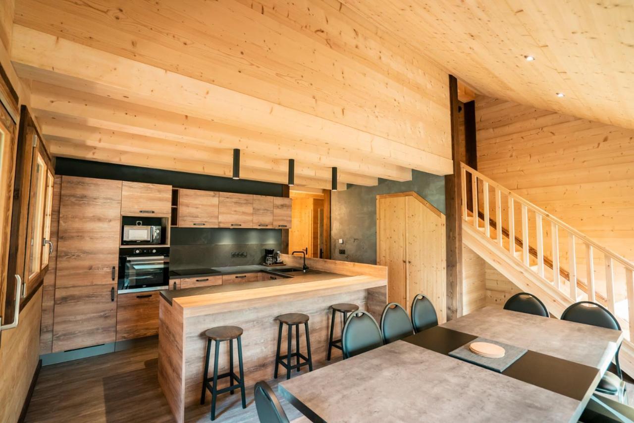 Chalet Les Cerfs Chatel Bagian luar foto