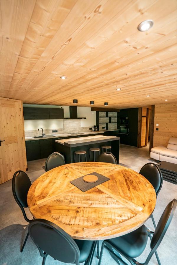 Chalet Les Cerfs Chatel Bagian luar foto