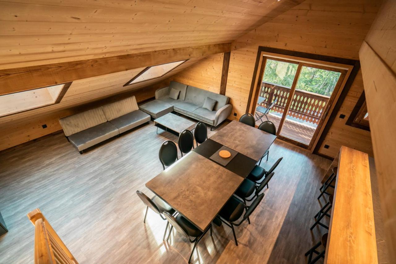 Chalet Les Cerfs Chatel Bagian luar foto