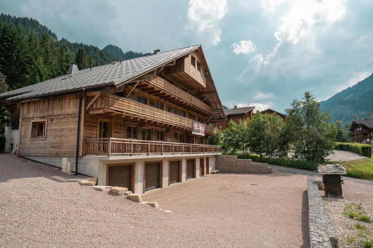 Chalet Les Cerfs Chatel Bagian luar foto