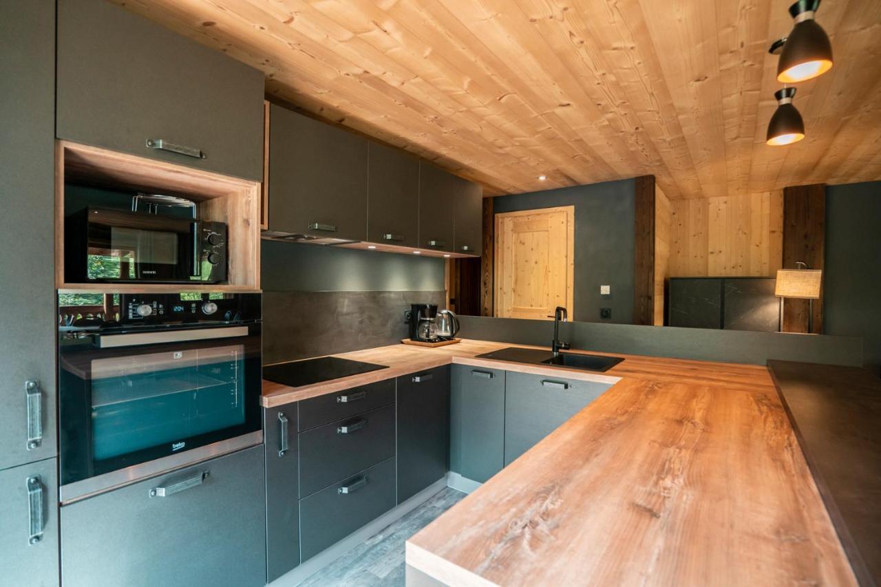 Chalet Les Cerfs Chatel Bagian luar foto