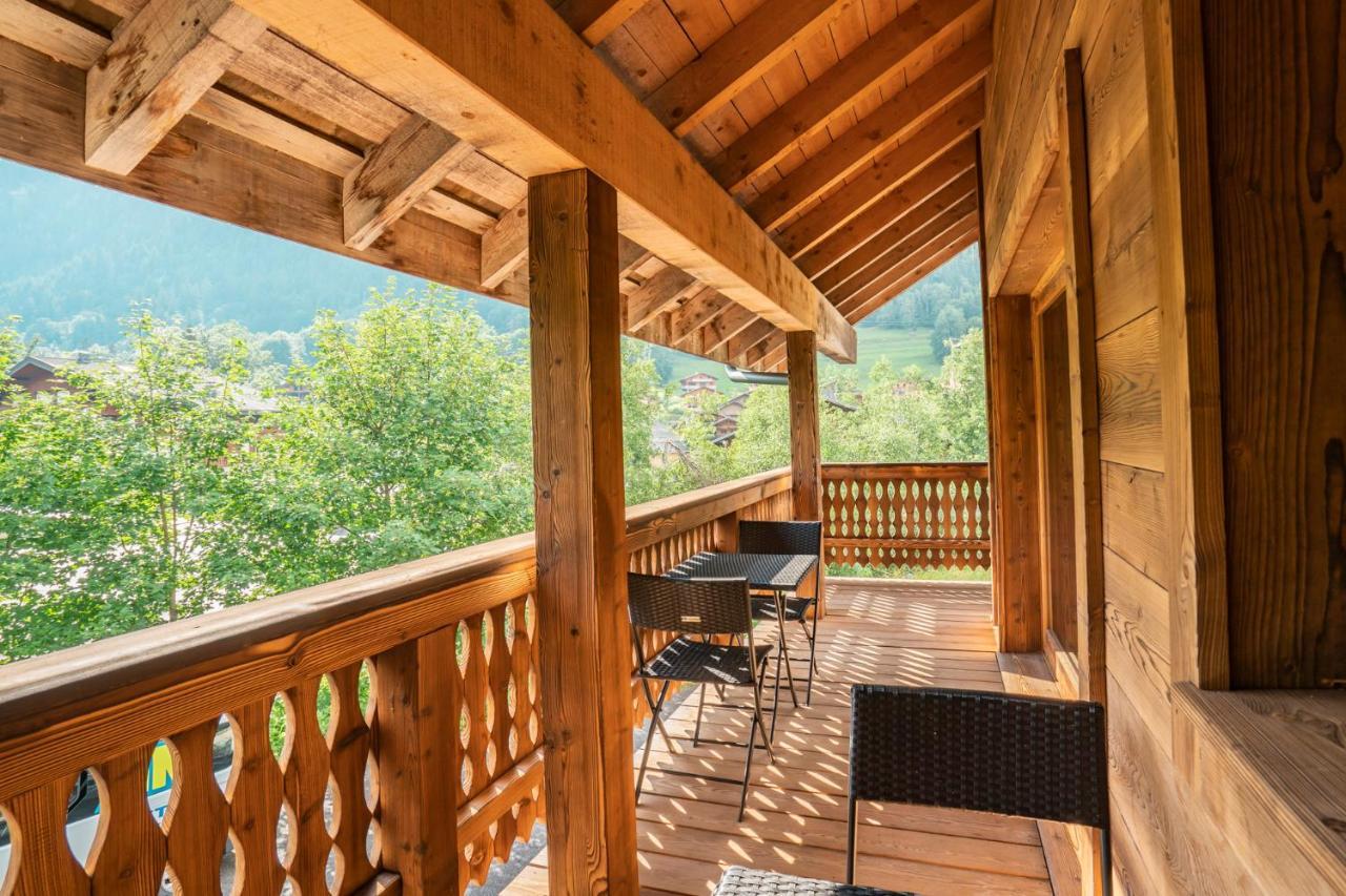 Chalet Les Cerfs Chatel Bagian luar foto