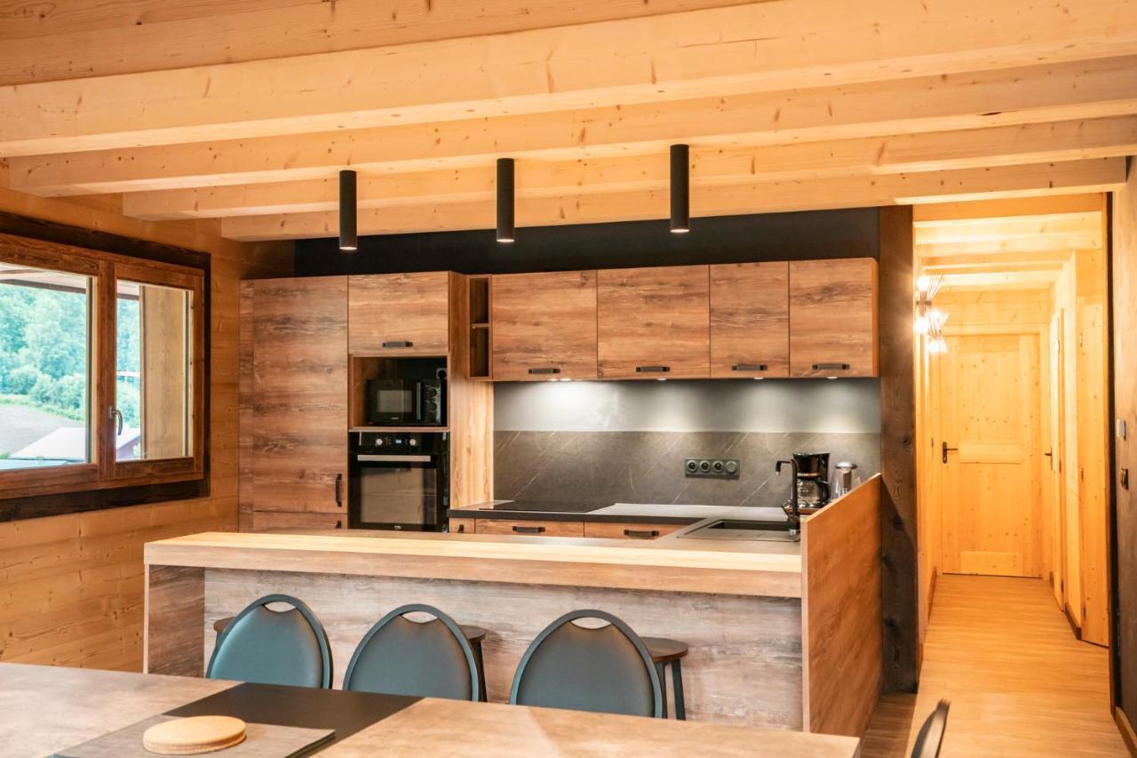 Chalet Les Cerfs Chatel Bagian luar foto