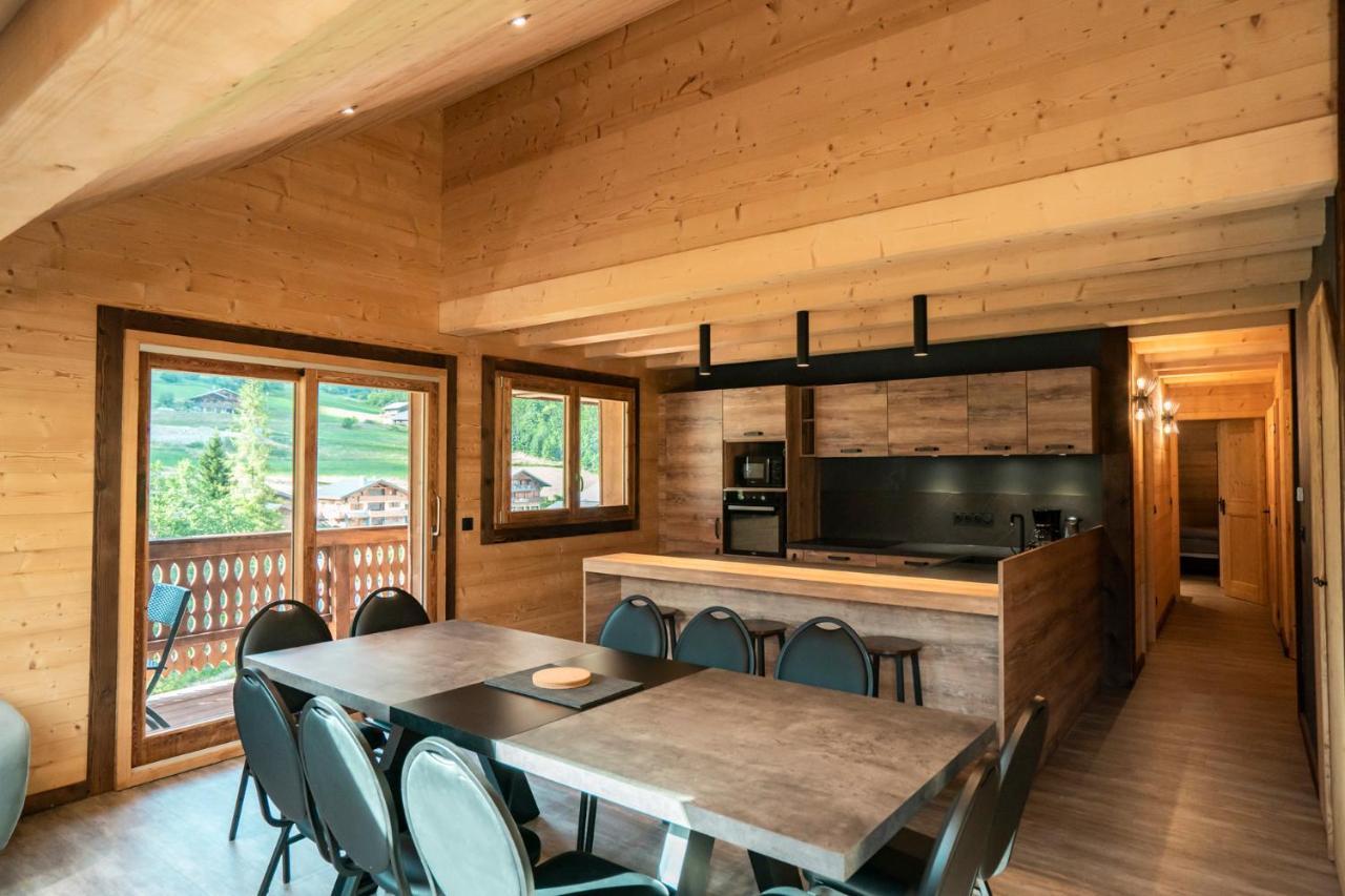 Chalet Les Cerfs Chatel Bagian luar foto