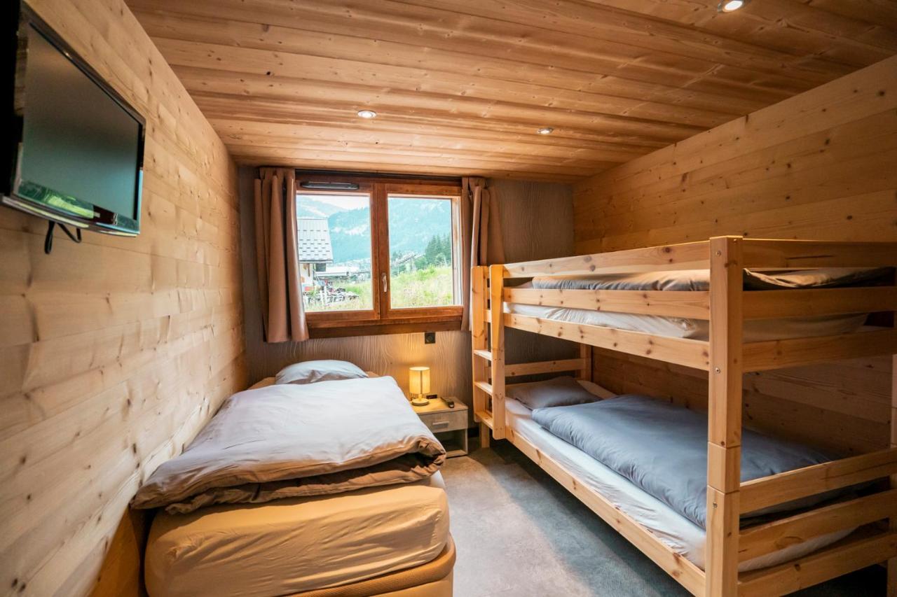 Chalet Les Cerfs Chatel Bagian luar foto